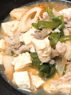 豚バラと豆腐の簡単煮-レシピのメイン写真