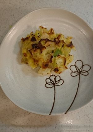 【離乳食後期】ちくわのお好み焼き-レシピのメイン写真