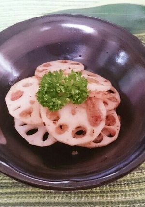 美容と健康に！☆簡単☆れんこんの梅バター-レシピのメイン写真