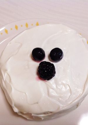 レンジで 簡単！ 蒸しケーキ-レシピのメイン写真