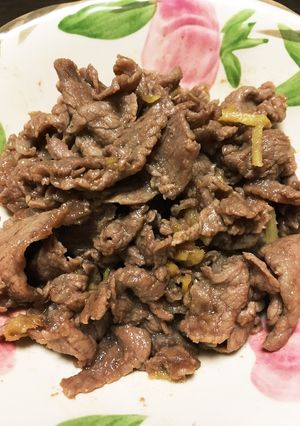 即席牛肉しぐれ煮 塩麹入り!-レシピのメイン写真