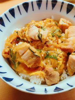 簡単!すき焼きのタレで親子丼-レシピのメイン写真