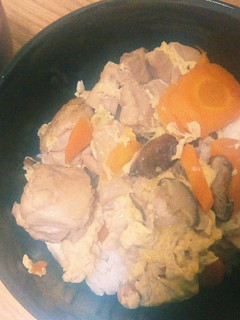 親子丼(キノコ合います)-レシピのメイン写真