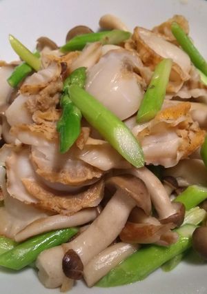 ホタテとアスパラのバターソテー-レシピのメイン写真
