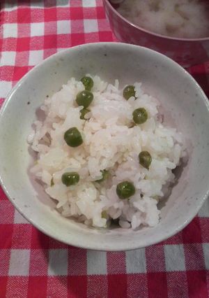 もっちり♪豆ごはん-レシピのメイン写真