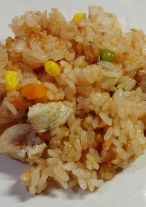 炊飯器でなんちゃってチキンライス-レシピのメイン写真