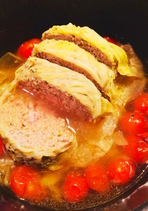 ロールキャベツa la ロールケーキ⁉️-レシピのメイン写真