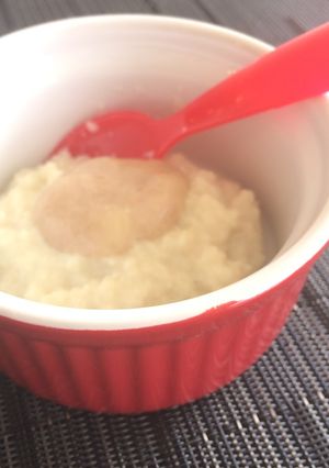 ☆離乳食☆バナナミルクパン粥-レシピのメイン写真