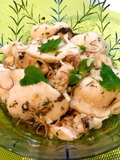 鶏むね肉の梅しそソース-レシピのメイン写真
