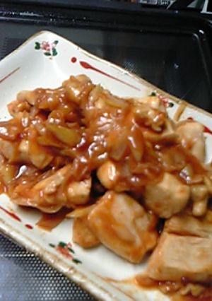 ニンニク甘酢を使って☆鶏むね肉とネギ炒め-レシピのメイン写真
