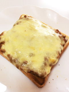 朝ご飯に☆納豆ピザトースト-レシピのメイン写真