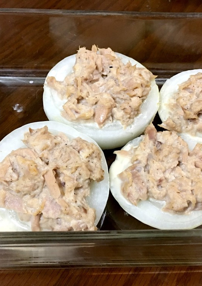 玉ねぎのツナマヨ焼き-レシピのメイン写真
