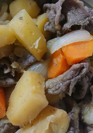 レンジ肉じゃが-レシピのメイン写真