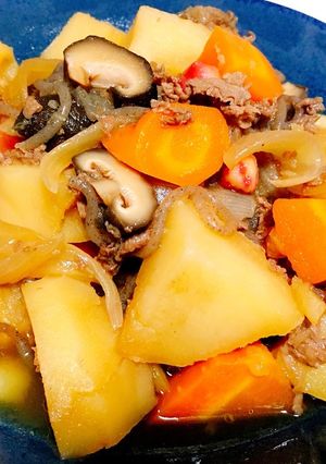 定番簡単お惣菜✧基本の肉じゃが-レシピのメイン写真
