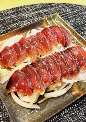 簡単おつまみ!かつおの生ハム-レシピのメイン写真
