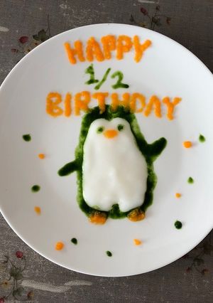ハーフバースデーの離乳食-レシピのメイン写真