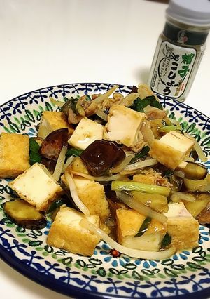 柚子胡椒でピリ辛！茄子と豚肉の炒め-レシピのメイン写真