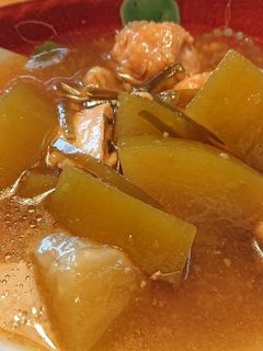 糖質制限♪♪冬瓜と鳥胸肉の治部煮♪-レシピのメイン写真
