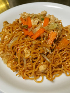 ペヤングボトルソースと生麺で作る焼きそば-レシピのメイン写真