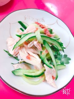 鶏ササミの梅肉和え-レシピのメイン写真