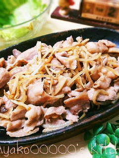 簡単美味♪豚ともやしときのこのぽん酢炒め-レシピのメイン写真