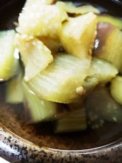 なすびの白だし浸し-レシピのメイン写真