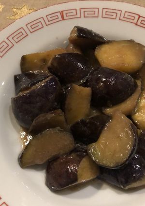ほぼ、茄子と調味料だけの茄子味噌炒め-レシピのメイン写真