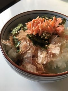 即席!鰹節で簡単お茶漬け!-レシピのメイン写真