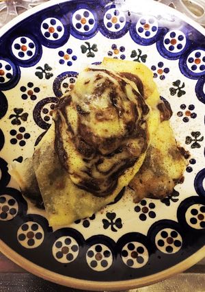 チョコバナナのレモンカスタードクレープ-レシピのメイン写真