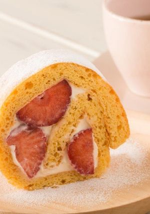 大豆粉入りロールケーキ-レシピのメイン写真
