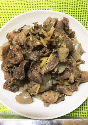 牛スジ煮込み 醬油味！-レシピのメイン写真