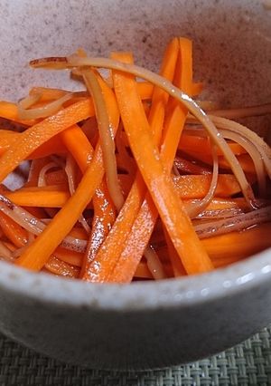 次の日が美味しぃ イカにんじん-レシピのメイン写真