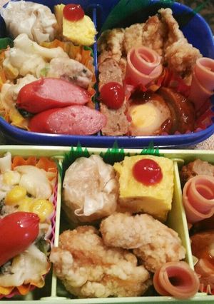 20180830お弁当-レシピのメイン写真
