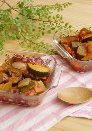 ごろごろ夏野菜のラタトゥイユ-レシピのメイン写真