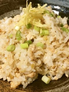 美人レシピ・鶏そぼろとしょうがの炒めご飯-レシピのメイン写真