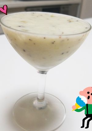 キウイのフローズンヨーグルトスムージー-レシピのメイン写真