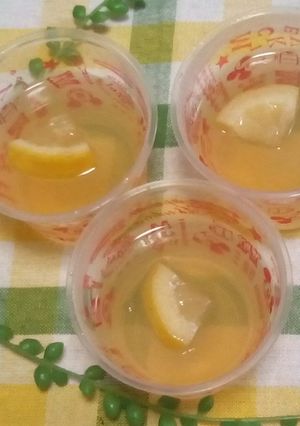 はちみつレモン　ゼリー-レシピのメイン写真
