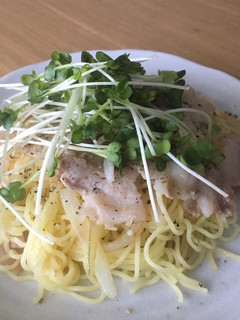 かぼす豚ばら塩焼きそば-レシピのメイン写真