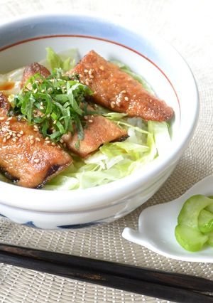 サンマの蒲焼丼♪-レシピのメイン写真