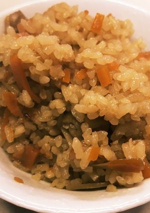 鶏の炊き込みご飯-レシピのメイン写真