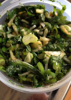 香味野菜のゴマ油着け-レシピのメイン写真