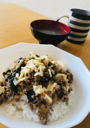 こども飯☆野菜たっぷり麻婆丼-レシピのメイン写真