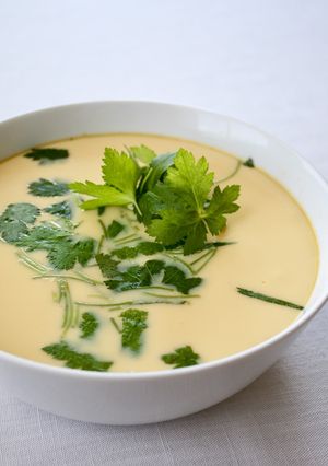 シンプル！【ホタテと三つ葉の茶碗蒸し】-レシピのメイン写真