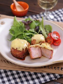 豚ひれ肉のベーコン巻きステーキ☆-レシピのメイン写真