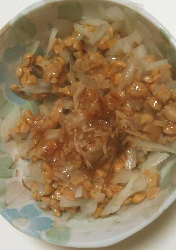 納豆のかさまし（玉ねぎ編）-レシピのメイン写真