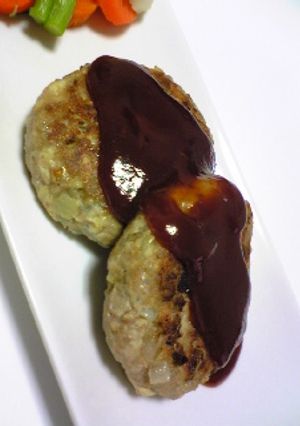 ふわっと豆腐ハンバーグ-レシピのメイン写真