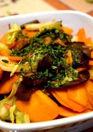 ウスターソースで焼きそば風野菜炒め♪-レシピのメイン写真