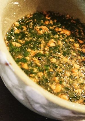 モロヘイヤと納豆の叩き-レシピのメイン写真