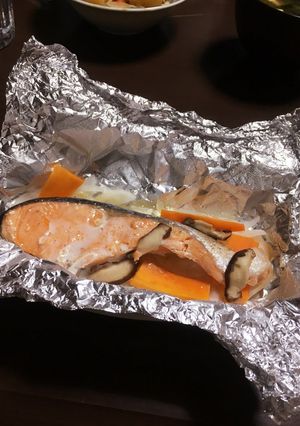 鮭のバターホイル焼き-レシピのメイン写真