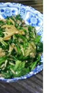 +簡単ほうれん草となめ茸のおひたし+-レシピのメイン写真